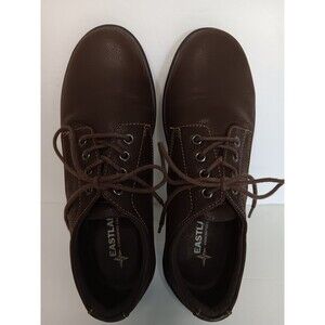 Eastland Women's Brown Faux Leather Pandora Oxford Lace Up Shoes, Size 7.5W